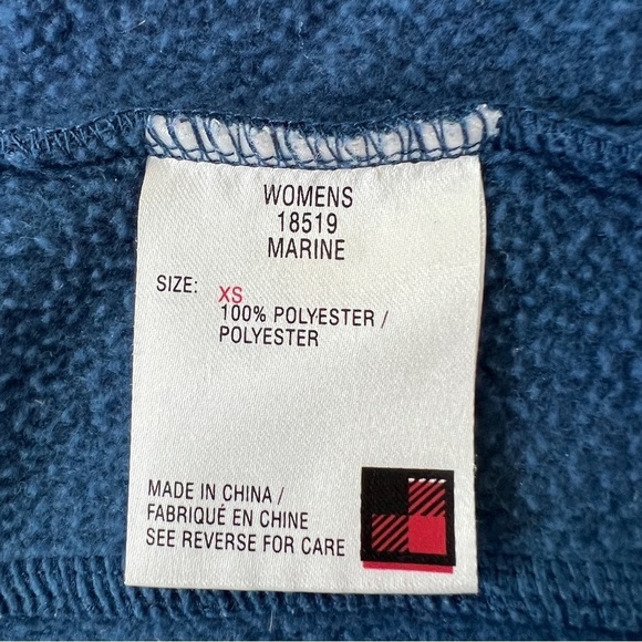 Woolrich Fleece Zip Up Vest EUC - Picture 5 of 5